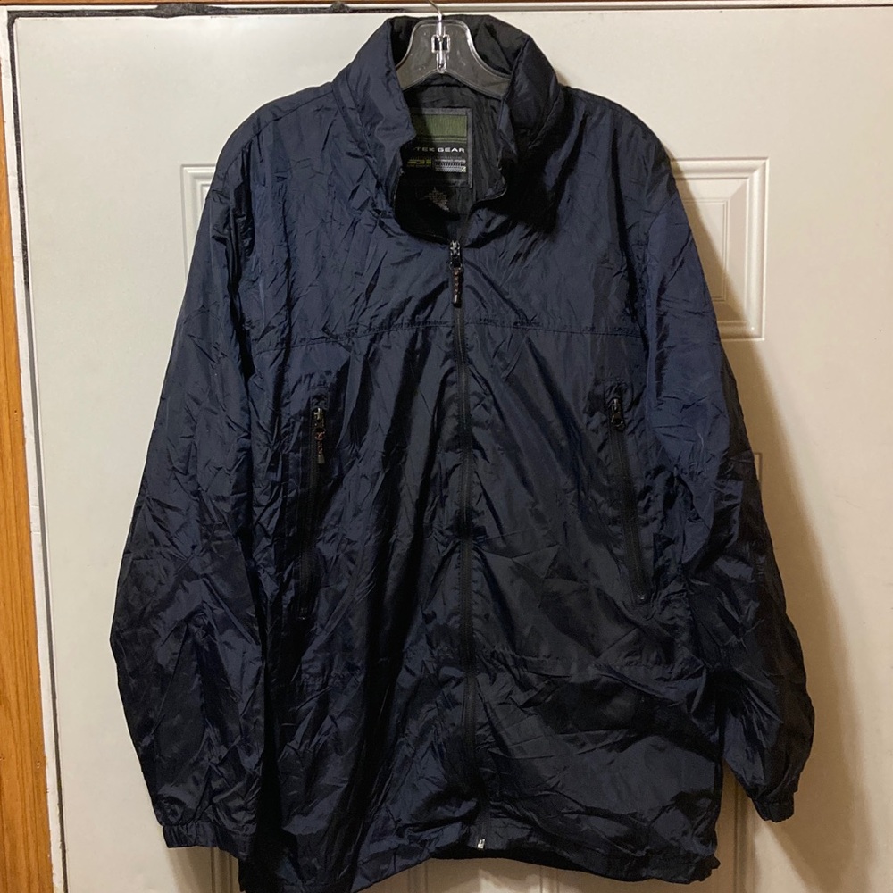 Tek‎ Gear Men's Dark Blue Windbreaker L